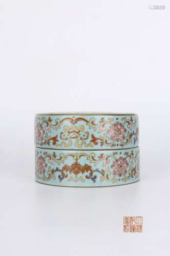 Qianlong Period Famille Rose Porcelain 