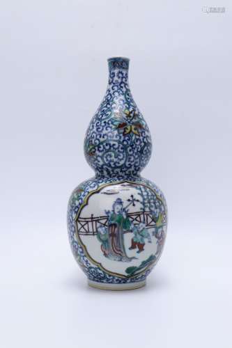 Qing Dynasty Doucai Porcelain 