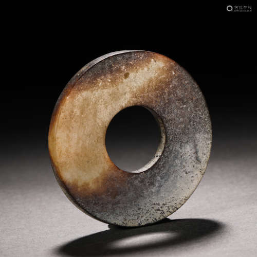 Han Dynasty Hetian Jade Bi