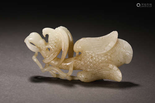 Ming Dynasty Hetian jade sea Dongqing