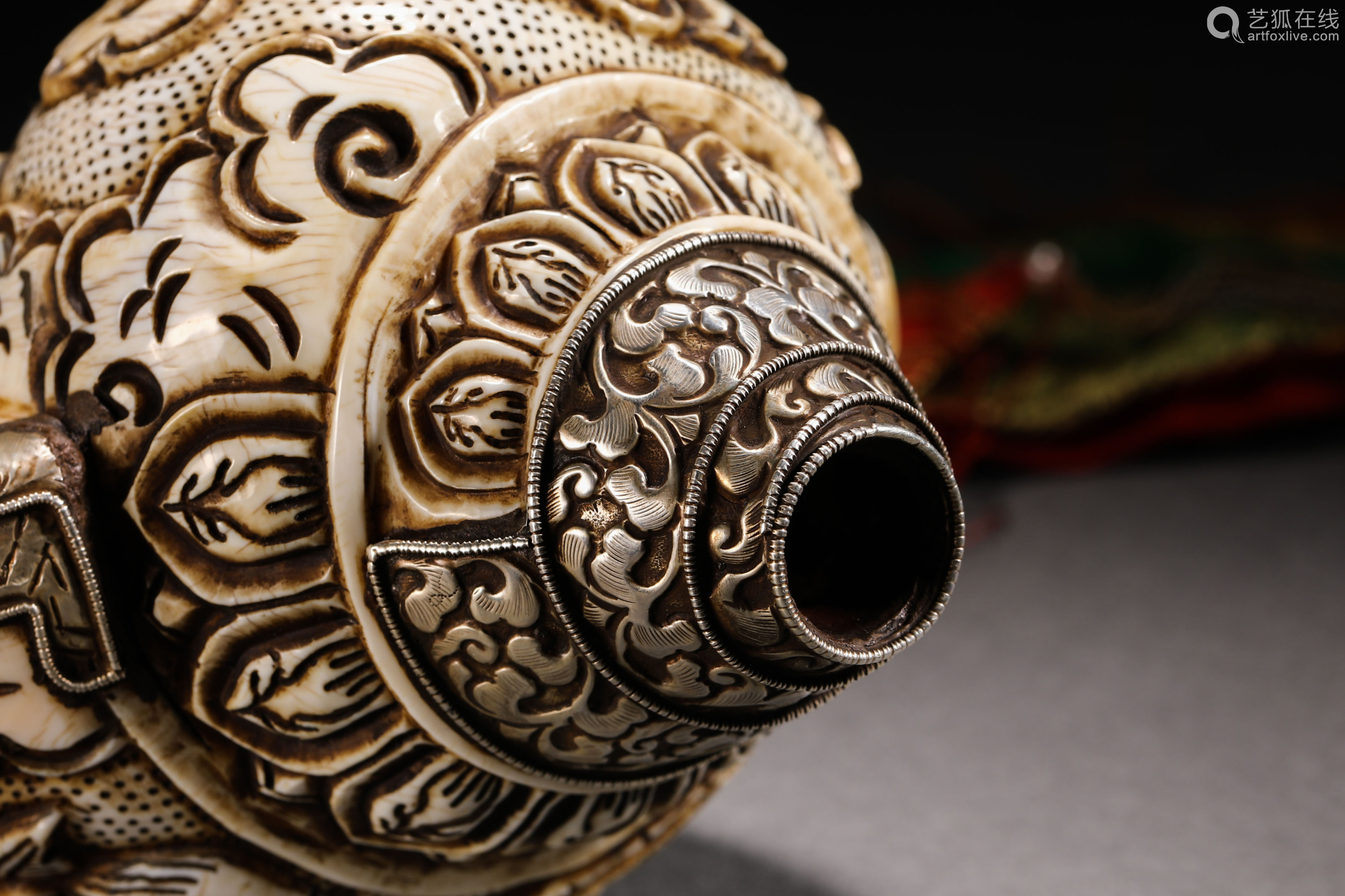 Qing Dynasty Conch Musical Instrument
