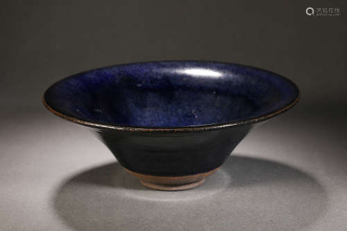 Song Dynasty Blue Glazed Tianmu Cup
