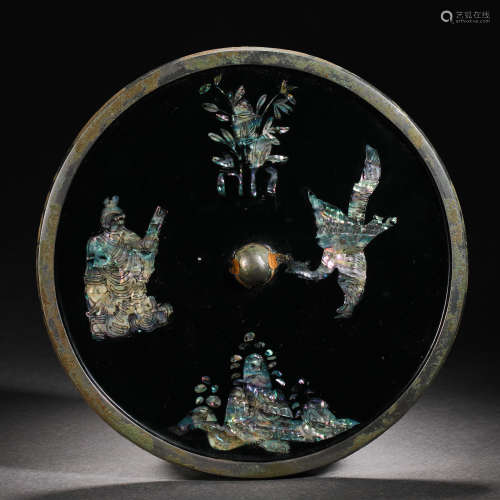 Han Dynasty Bronze Translucent Mirror