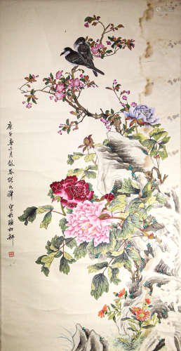 Chinese ink painting, Zhang Zhaoxiang's 