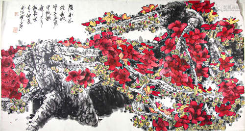 Chinese ink painting, 
