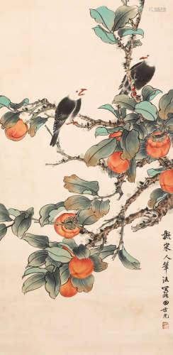 Chinese ink painting,
Tian Shiguang's 