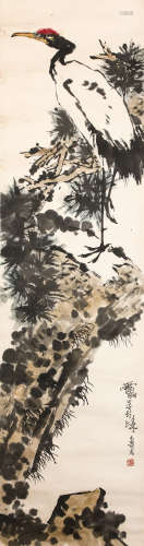 Chinese ink painting,
Pan Tianshou's paintings of flowers an...