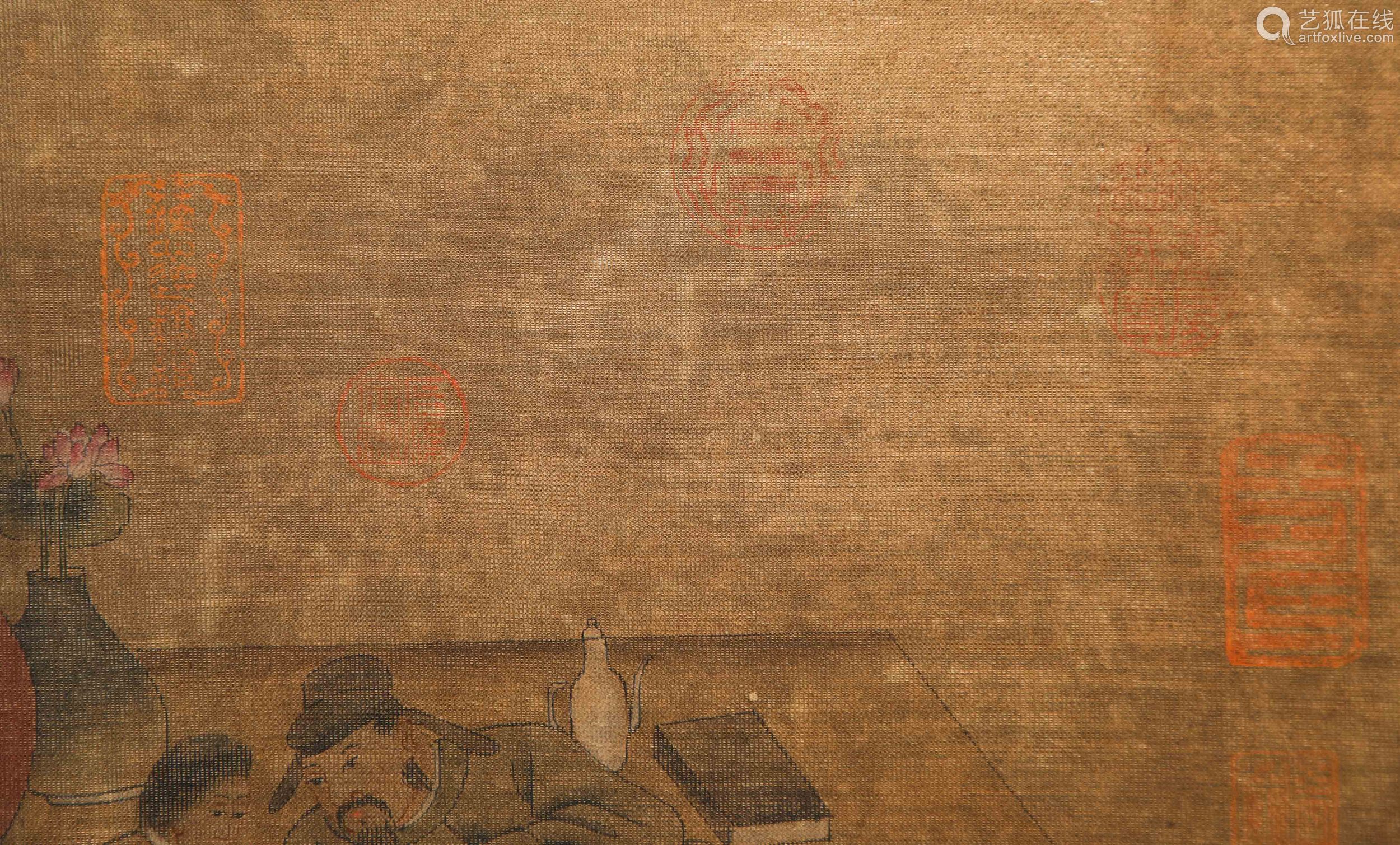 Chinese ink painting, 
Picture of Zhao Yong being drunk