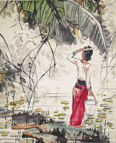 Chinese ink painting,
Yinke's 