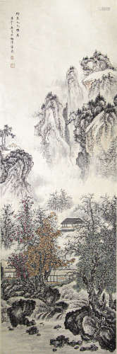 Chinese ink painting,
Chen Shaomei's Landscape Paintings