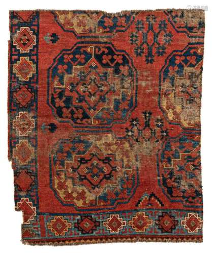 Fragment of an Ersari Main Carpet