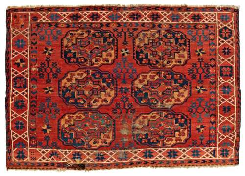 Fragment of an Ersari Main Carpet