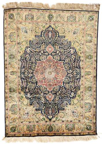 Silk Ghom Rug