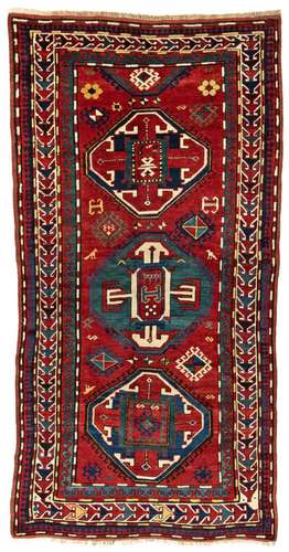 Kazak Rug with Lori Pambak Design