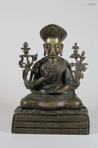 Buddha Skulptur, Bronze, China