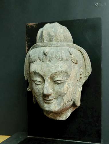 Tête de Boddhisattva