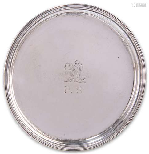 A GEORGE III IRISH SILVER DISH, by Gustavus Byrne, Dublin 17...