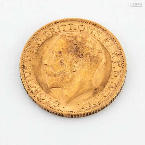 GEORGE V, SOVEREIGN, 1913. 7.9 grams