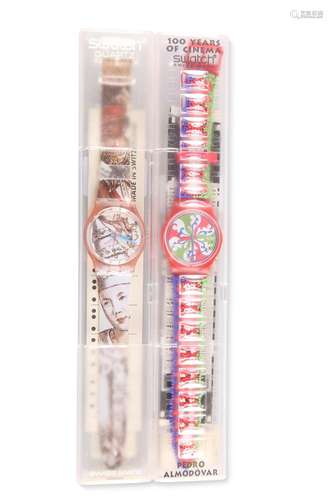 TWO SWATCH WATCHES, comprising Almodvar GZ142 and Masquerade...