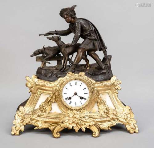 French. Fireplace clock, 2nd h