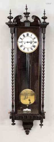 Viennese wall clock, weight re