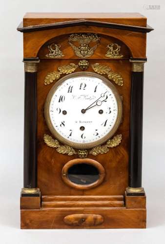 Biedermeier clock, around 1860