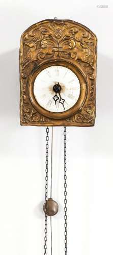 Small wall clock, tartan clock