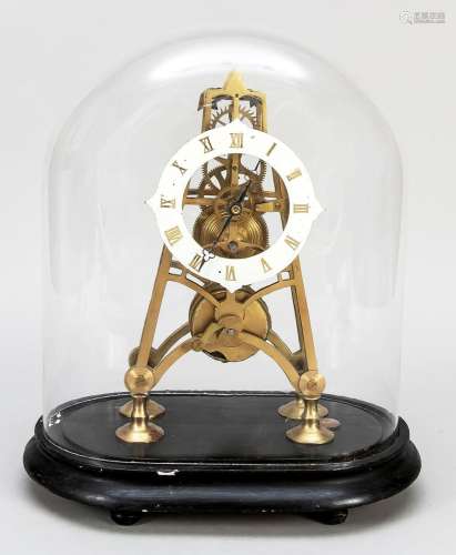 Skeleton clock, 2nd half of 20