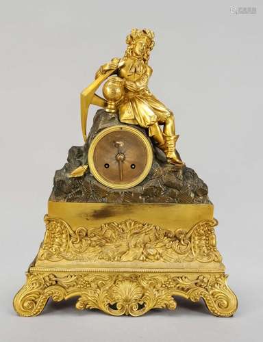 French. Figure pendulum, 2H. 1