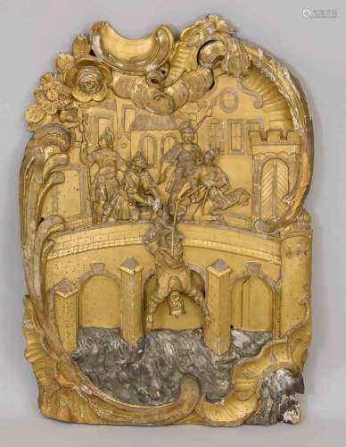 Baroque relief of the 18th cen