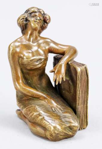 French small bronze of Art Nou