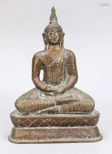 Buddha, Southeast Asia, bronze