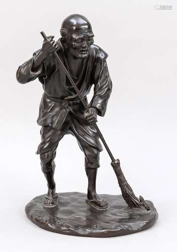 Figure of an old man / farmer