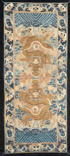 Silk embroidery, China, 19th c