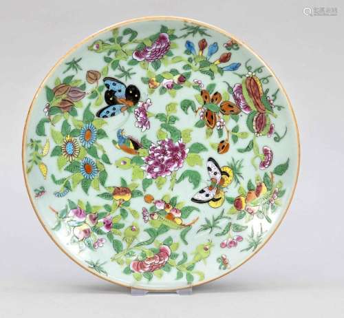 Famille Rose plate, China (Can