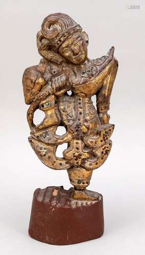 Wooden figure, Indonesia, 1st