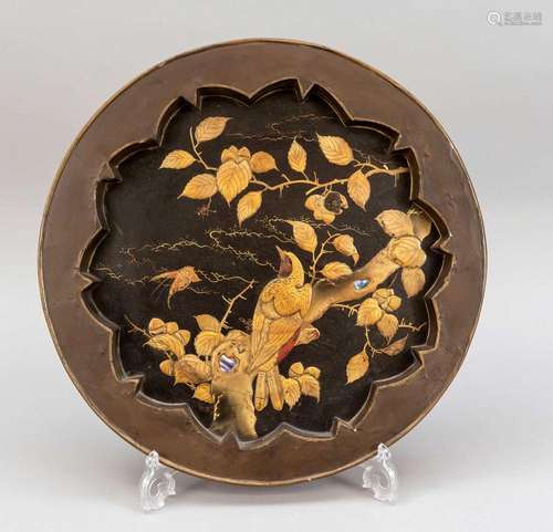 Lacquer tray, Japan, around 19