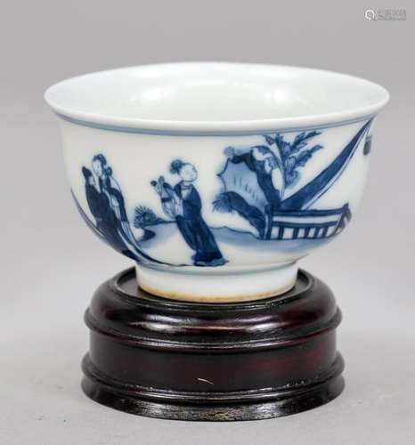 Kangxi-style winecup, China, p