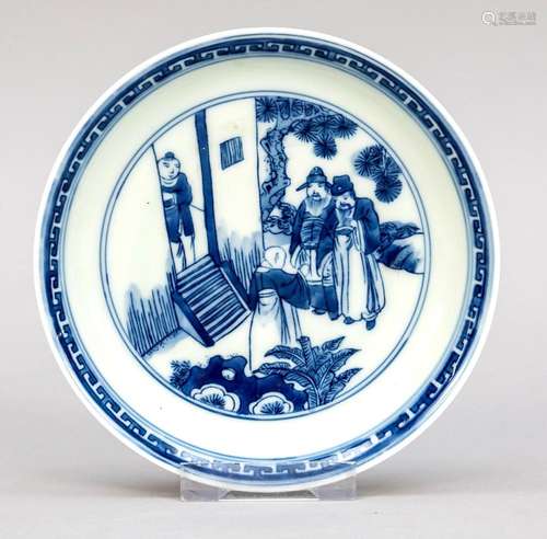 Small Kangxi-style plate, Chin