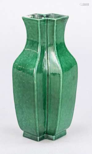 Small monochrome vase, China,