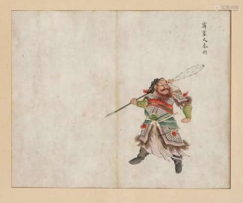 Ink painting, China, 19th cent