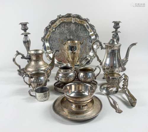 Collectible Silver Plated Service