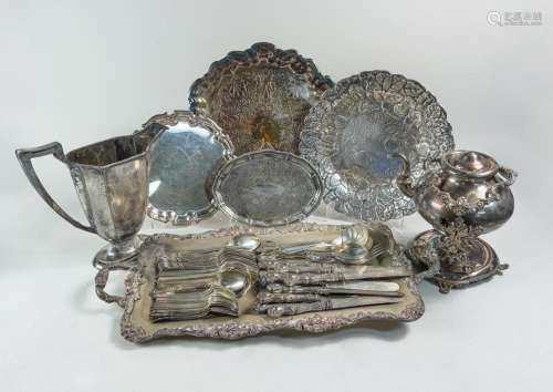 Estate Silver-plated Plate & Dinner Service