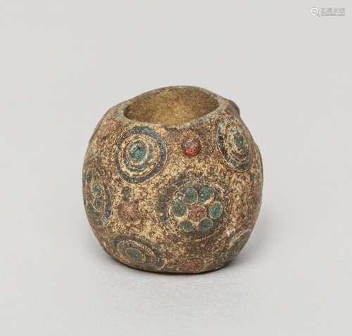 Roman Type Dragon-fly Eye Massive Bead