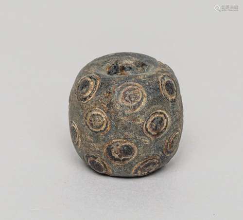 Large Roman Type Dragon-fly Eye Glass Bead