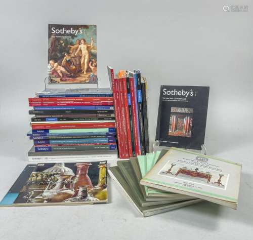 Sotheby & Christie Auction Catalogs, from 1977