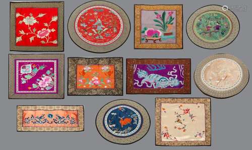 Chinese Silk Pieces