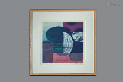 Charles Arnoldi Abstract Art Lithograph