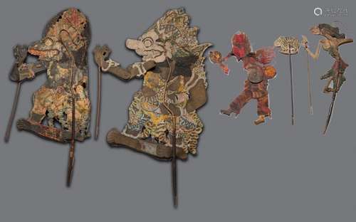 Old South Asian Wayang Kulit, Indonesia