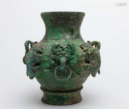 Rare Chinese Bronze Vase